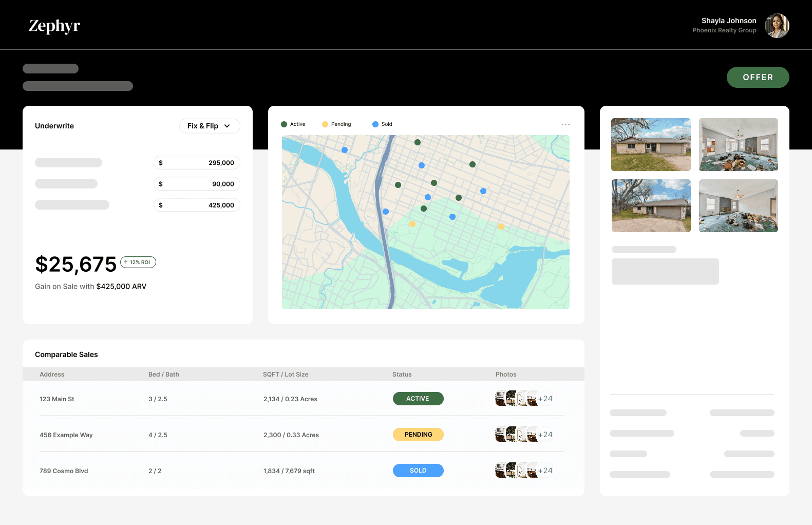 Zephyr Deal Analysis Dashboard